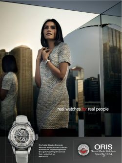 ORIS LADY WATCHES ADV